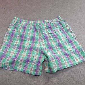 Polo Ralph Lauren Swim Shorts 1XB Green Blue Purple Lined Drawstring